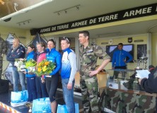 Nathalie DEGUEN 3ème féminine au triathlon de GUIDEL 27 avril 2014