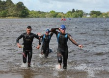 Triathlon Roi Morvan à PRIZIAC 11 mai 2014: Nathalie DEGUEN championne de Bretagne vétéran