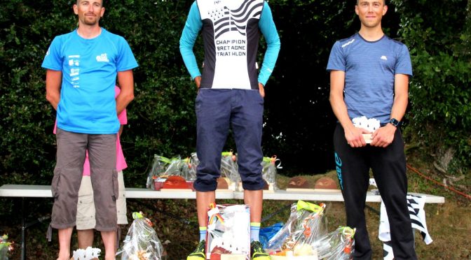Sébastien Baillot, vice-champion de Bretagne longue distance au TriBreizh de Sizun (dimanche 25 juin)