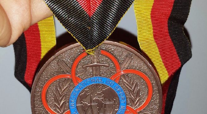 Sébastien Baillot revient avec une médaille de bronze des Championnats du monde militaires de triathlon en Allemagne